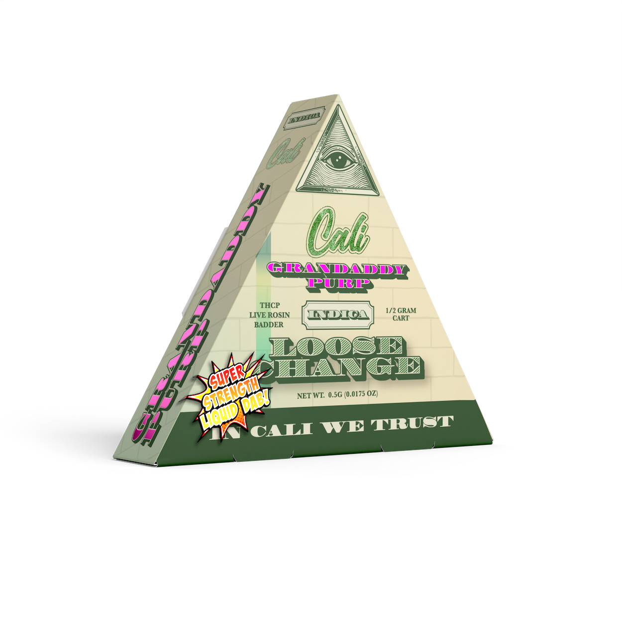 GRANDADDY PURP .5 GRAM CARTRIDGES – LOOSE CHANGE (INDICA)