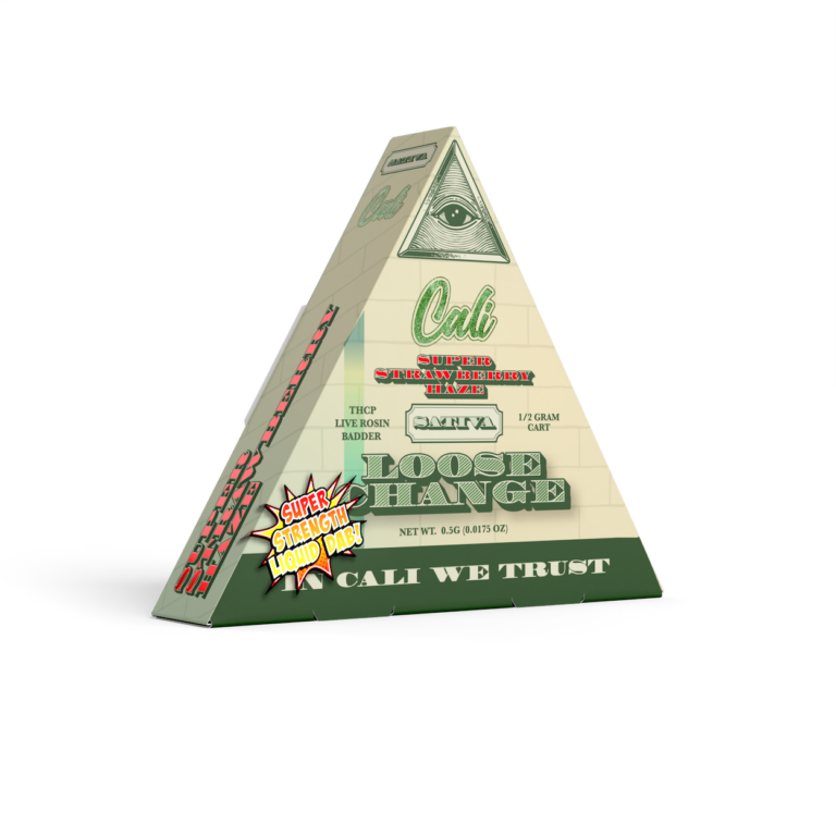 Super Strawberry Haze .5 Gram Cartridges – Loose Change (Sativa)