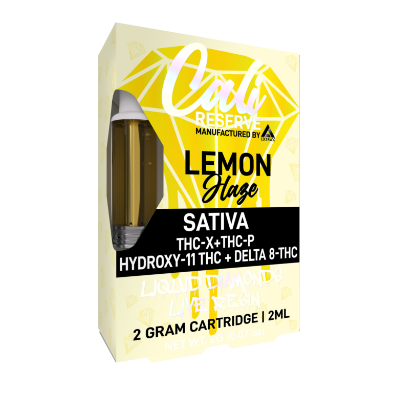 LEMON HAZE LIQUID DIAMOND CARTRIDGE 2G – CALI RESERVE
