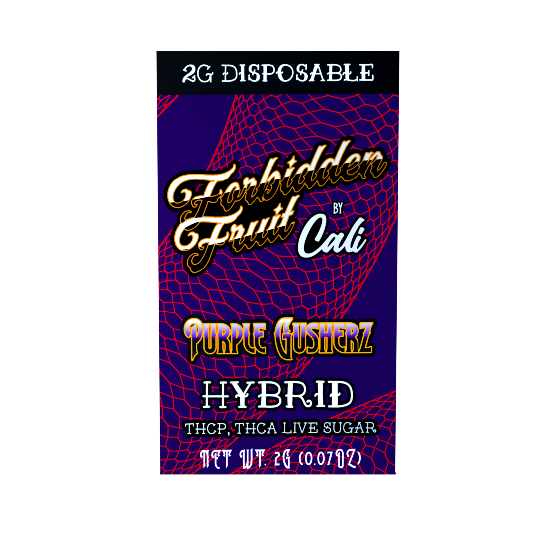 PURPLE GUSHERZ DISPOSABLE 2G – FORBIDDEN FRUIT
