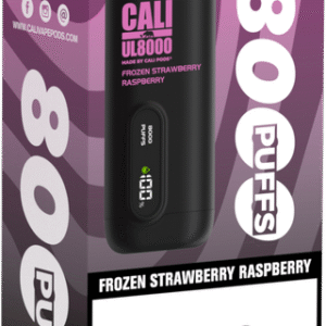 0% Cali UL8000 - Frozen Strawberry Raspberry