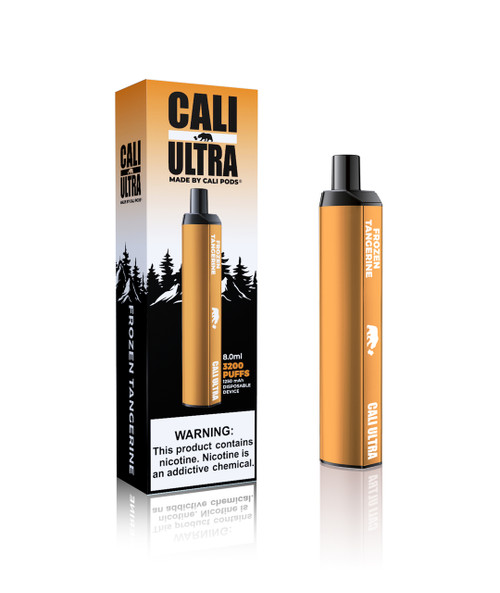 6 PACK Cali Ultra Disposable - Frozen Tangerine