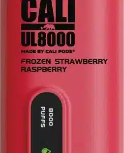Cali UL8000 Disposable – Frozen Strawberry Raspberry