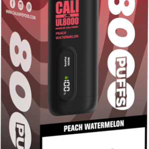 0% Cali UL8000 - Peach Watermelon