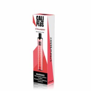3% Cali Plus Disposable – Strawberry