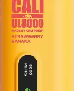 Cali UL8000 Disposable – Strawberry Banana