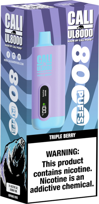Cali UL8000 Disposable - Triple Berry