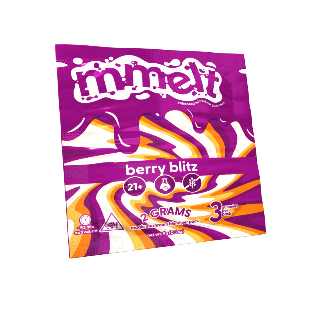 BERRY BLITZ – MMELT MUSHROOM 3CT GUMMIES