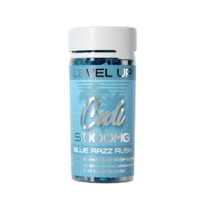 Blue Razz Rush THCA Gummies 5,000mg – Level Up