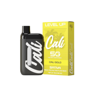 Cali Gold THCA Pre-Heat Disposable 5G – Level Up