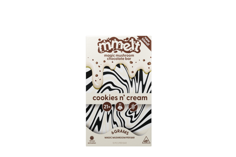 Cookies n Cream – Mmelt Mini Mushroom Chocolate