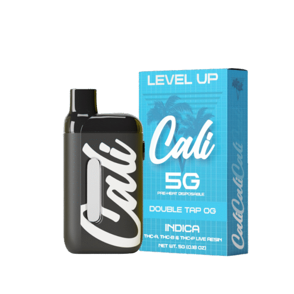 DOUBLE TAP OG THCA PRE-HEAT DISPOSABLE 5G – LEVEL UP