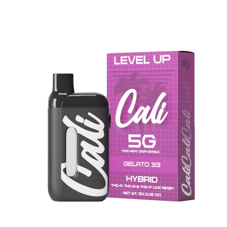 Gelato 33 THCA Pre-Heat Disposable 5G – Level Up