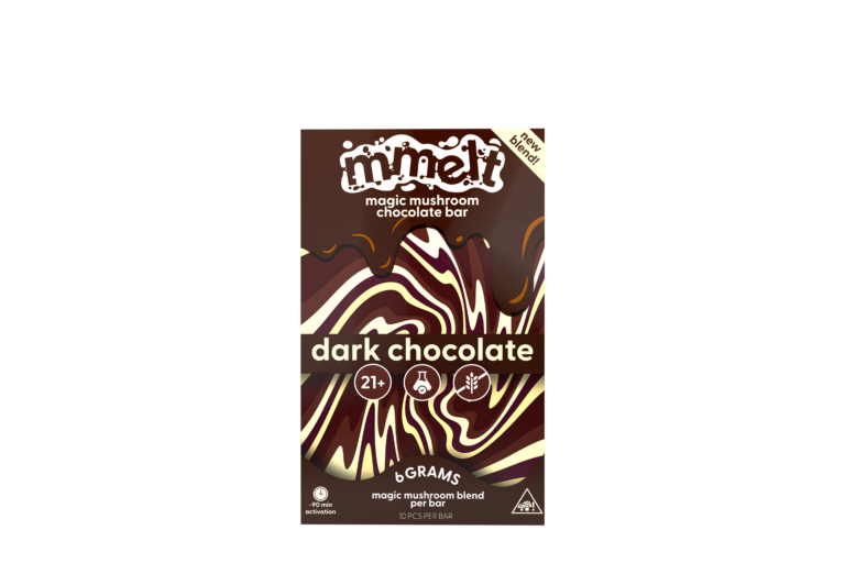 DARK CHOCOLATE – MMELT MUSHROOM CHOCOLATE BAR
